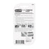 GUM EasyThread Threader Floss, Expanding Dental Floss for Braces, Bridges, and Implants, Built-in Rigid Threaders (6pk)
