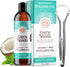 GuruNanda Coconut & Peppermint Oil Pulling, 8 Fl.Oz, Alcohol Free Mouthwash, Fresh Breath, White Teeth & Healthy Gums