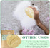 Natural Loofah Dish Sponge, Biodegradable Cellulose Loofah Scrub Sponge, Dual-Sided Non-Scratch for Kitchen & Bathroom