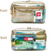 Rough Enough Clear Toiletry Bag for Traveling Women, Large Stiff Makeup Cosmetic Organizer for Travel Size Toiletries