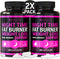(2 Pack) Night Time Weight Loss Pills for Women - Advanced Fat Burners & Appetite Suppressant Diet Pills