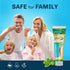 Pack Bentodent Calcium Bentonite Clay Toothpaste Fluoride-Free SLS Free Natural Toothpaste for Family Including Kids