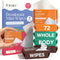 FOMIN Acidified Travel Deodorant Mini Wipes For Women & Men- Variety Pack