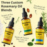 Seven Minerals NEW Rosemary Oil for Hair Growth | Infused with Jamaican Black Castor Oil, Vitamin E, Mint & Natural