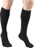 Truform 15-20 mmHg Compression Stockings - Knee High Length, Closed Toe, Black, X-Large