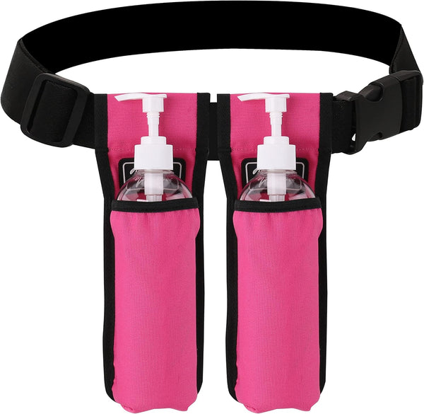 Massage Bottle Bag Massage Therapist Holster Massage Lotion Holster Massage Oil HolsterDb1KD-Rose
