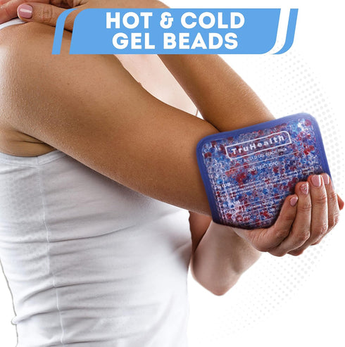 Hot and Cold Pack (2 Pack) – Reusable Gel Ice Pack for Injury, Pain Relief, Rehabilitation, Hot & Cold Compress