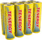 Tenergy Solla Premium Rechargeable NiMH AA Battery, 1300mAh, 8 Pack for Solar Garden Lights, UL Certified