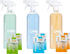 DAZZ Whole House Starter Kit, 3 Reusable Spray Bottles & 6 Refills, Eco Friendly Cleaners