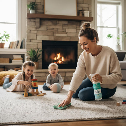 MOMREMEDY Hydrogen Peroxide All Purpose Cleaning Spray | Multipurpose Home Cleaner | Fabric and Laundry Stain Remover |