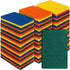 Hoolerry 100 Pcs Heavy Duty Scouring Pads: Non Scratch Household Scrub Pads for Reusable Pan Cleaning