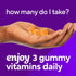 Gummies Immune 282 1 Gummy 50 150 Count Vitafusion Power C Vitamin C for Support, Orange Flavored, mg Vitamin C