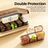 ZHIYES 3X 7 3 Weekly Pill Organizer a Day, Detachable Day Pill Box Times a Day with Moisture-Proof Design, Portable