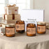 Set 4, 9oz 4 Soy Candles of Natural Soy Wax Aromatherapy Candles, Home Scented Candles with Scents (Lavender, Amber
