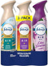 Summer Pack, 8.1oz (Pack 3) Febreze Air Mist, Air Freshener, Odor Fighting Room Spray, Deodorizer for Home Bathroom