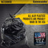 Commander 20-30 Gallon Black Drawstring Trash Bags, 1.0 MIL, 30" x 33", Pack of 28