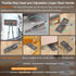 Set Home,61" 4 JUDRDO Mop and Bucket with Wringer for Flat Mop and Bucket System for Floor Cleaning,Wet Dry Mop Window