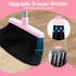 Set BSKLIN Broom and Dustpan House Brooms for Sweeping Indoor Collapsible Broom and Dust Pan Combo for Home Office