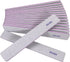 Heavy Coarse 80/80 Grit Nail Files (12 Pack) - Double Sided Emery Boards for Acrylic & Gel Nails, Gray