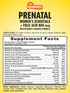 Prenatal Multivitamin and Mineral Formula | 100 Quick Release Capsules | with Folic Acid 800 mcg | Non-GMO, Gluten Free Supplement for Women | by Sundance