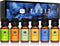 P&J Trading Fragrance Oil Fruit Set, Orange, Mango, Apple, Blueberry, Banana, Pear