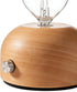 TERBRACO Waterless Essential Oil Diffuser - Electric Wood Glass Ultrasonic Fragrance Aromatherapy Scent Aroma Diffuser