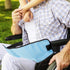 KAJNBN Adjustable Breathable Wheelchair for Elderly Patients with Bed Rail Strap, Single Patient Transfer and Fall