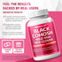 NESSARIT 9,600mg* 150 Black Cohosh Hormonal Balance Support with Wild Yam, Red Clover, Ashwagandha, Chasteberry & More