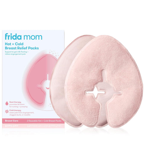 Frida Mom Breastfeeding Therapy Packs, Cold & Hot Therapy for Pain Relief and Postpartum Recovery