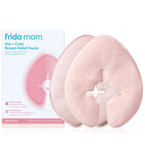 Frida Mom Breastfeeding Therapy Packs, Cold & Hot Therapy for Pain Relief and Postpartum Recovery
