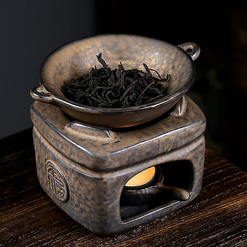 NIOMICO Candle Diffuser Ceramic Aromatherapy Oil Warmer Detachable Pot Tea Light Wax Melt Warmer for Bedroom, Living