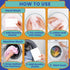 Set 30-Count Travel Laundry Detergent Sheets Gift Laundry Detergent Sheets for Sink & Machine Wash, Travel Clothesline