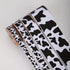4 Rolls Cow Print Grosgrain Ribbon, 20 Yards Animal Print Ribbons for DIY Crafts, Gift Wrapping, Decoration