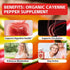 Gummies CoQ10, D3 60 Gummies Cayenne Pepper Extract with Hawthorn, Turmeric, Niacin and Vitamin - Support