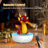 LUCYLANKER 200ML 10 Aromatherapy Dragon Humidifier, Essential Oil Diffuser with Remote & Timer, White Noise Machine