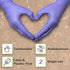 FifthPulse Biodegradable Disposable Nitrile Gloves, 150 Count Green Food Safe Cooking Gloves, Powder and Latex Free