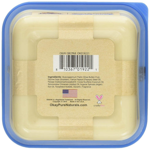 OKAY SHEA and PAPAYA Ultra Moisturizing Body Butter, 7 oz