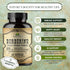 Berberine Capsules with Ceylon Cinnamon & Turmeric, Non GMO Dietary Supplement for Immune Support, 1000mg