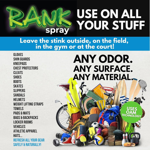 Odor Eliminator for Strong Odor: Banish Body & Sweat Odor from Sports Gear - 2 Bottles of 16 oz Victor Fresh
