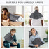 Snailax Heating Pad for Back Pain Relief, 16”x24” Electric Heat Pad with Adjustable Strap