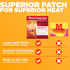 ThermaCare Portable Menstrual Heating Pad, Period Therapy Heat Patches for Cramps (6 Count)