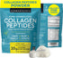 Viva Naturals Hydrolyzed Collagen Peptides Powder, 1 lb Unflavored Bovine Collagen for Women, Type I & III, Grass-Fed