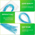 Floss Threaders, Orthodontic Ultraclean Access Tool for Braces, Bridges, and Implants, 250 Count for Oral Health