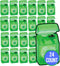 24 Boxes of Bulk Dental Floss - Mini Dental Floss Mint Waxed for Adults, Each 12 Yards / 36 Feet