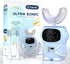 Sensory 360 Round U-Shaped Astronaut Design Mouthguard Electric Toothbrush for Kids Ages 2-7, 5 Modes, Travel Essentials