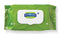 Medline FitRight Aloe Personal Cleansing Cloth Wipes, Scented, Pack of 48, 8 x 10 inch