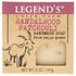 Legend's Creek Farm Goat Milk Soap - 5 Oz Cleansing Moisturizing Bar for Hands and Body (Sandalwood Patchouli, Pack of