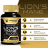 Lions Mane Supplement Capsules, 120 Count, Organic Mushroom Supplement for Memory and Focus