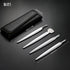 FERYES Pedicure Knife Ingrown Toenail Kit, 4 PCS Professional Tool Kit with Leather Case