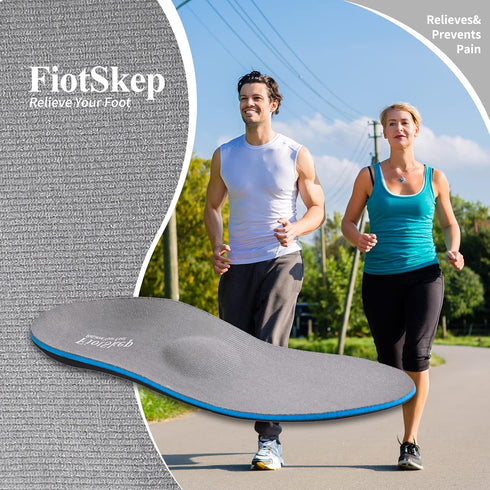 High Arch Metatarsal Pad Orthotics for Morton's Neuroma,Ball of Foot Pain Inserts Plantar Fasciitis Flat Feet Memory